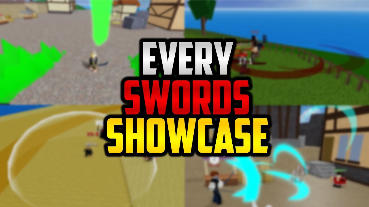 ⚔ EVERY SWORDS SHOWCASE IN BLOX PIECE! ROBLOX
