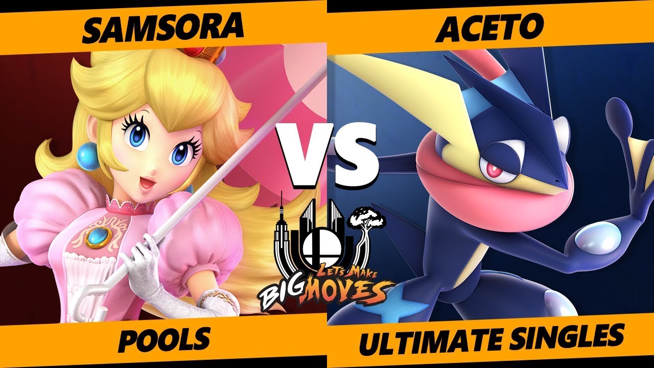 LMBM SSBU - eUnited | Samsora (Peach) Vs. Aceto (Greninja) SSBU Singles Pools