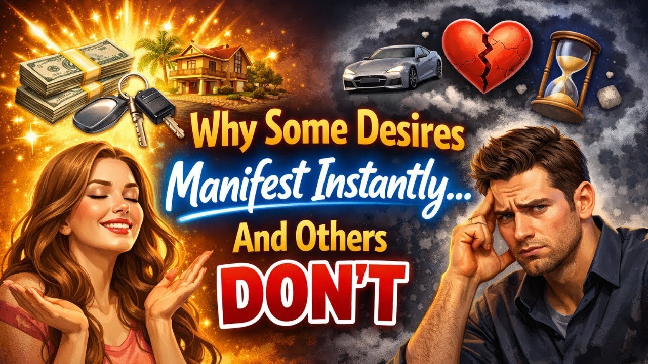 Why Some Desires Manifest Instantly… And Others Don’t 🤯✨
