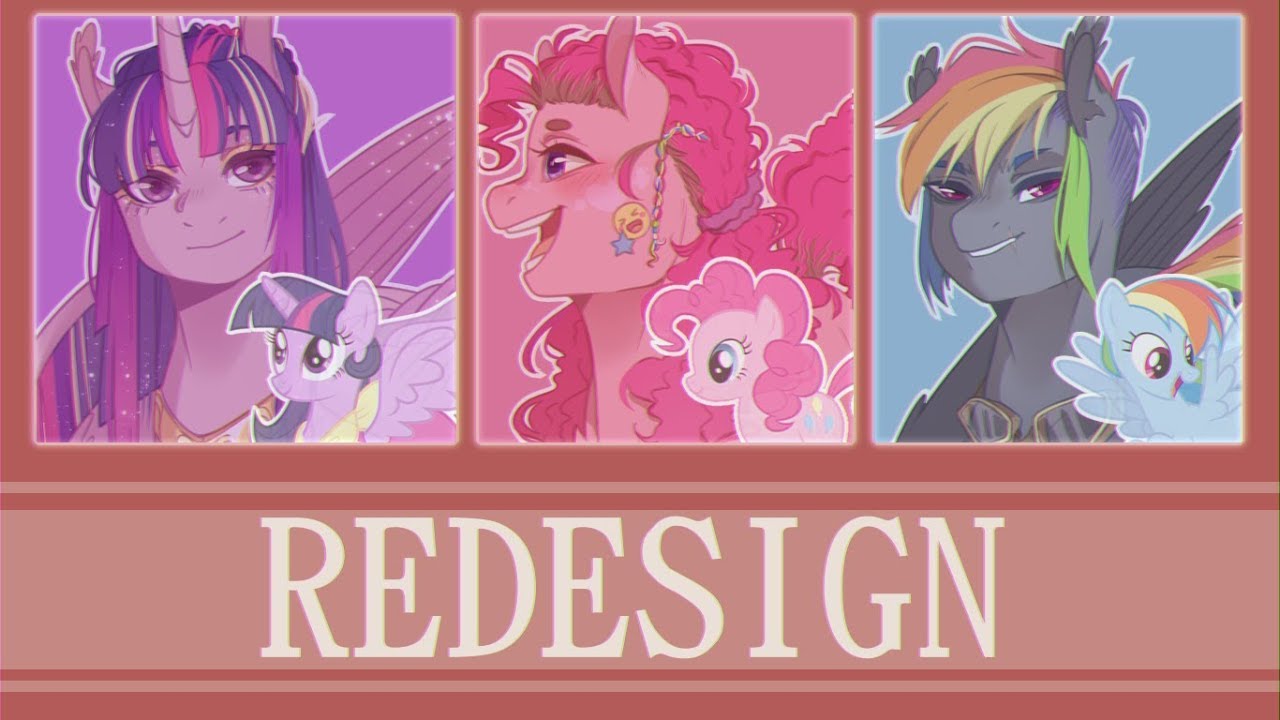 LET'S REDESIGN: MLP Mane Six [Part 2]