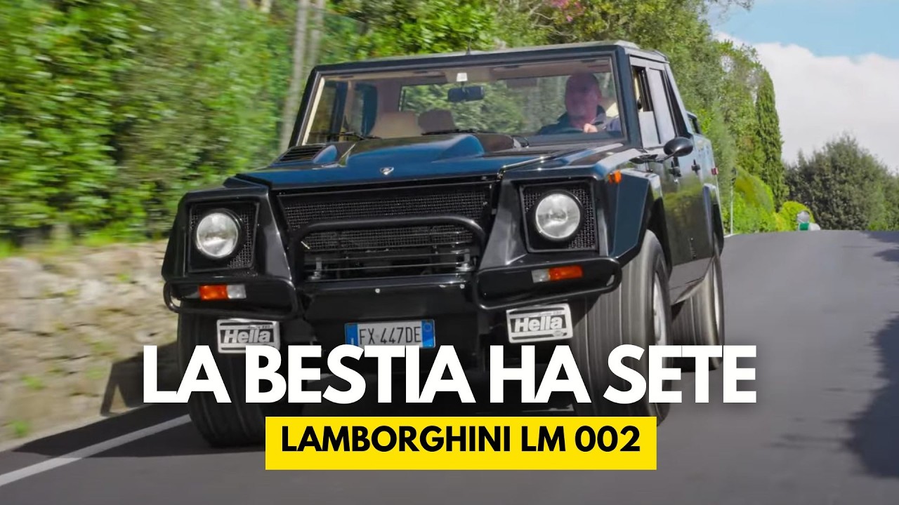 Lamborghini LM 002: la SUV che sembrava fatta per ANDARE in GUERRA