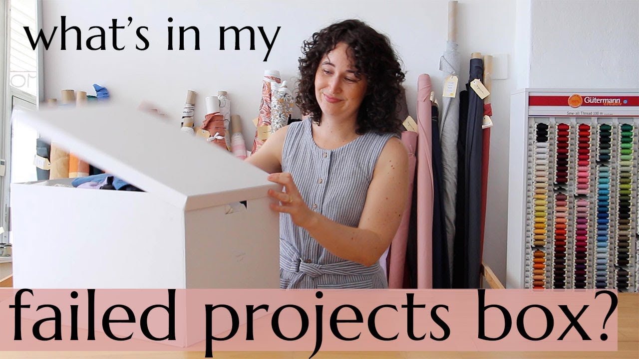 What's in my unfinished projects box?