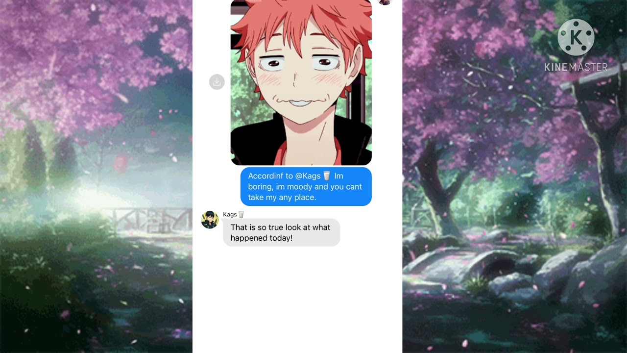 Osahina ft Hinata being done with kageyama:lyric prank(?) song According to you by Oriathi