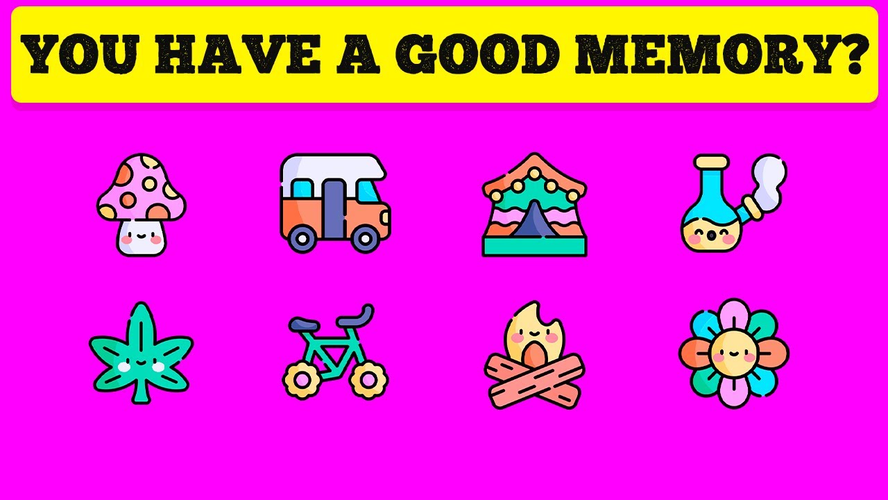 Memory test with 10 simple tests Do you have a good memory? Check it out with this quiz.