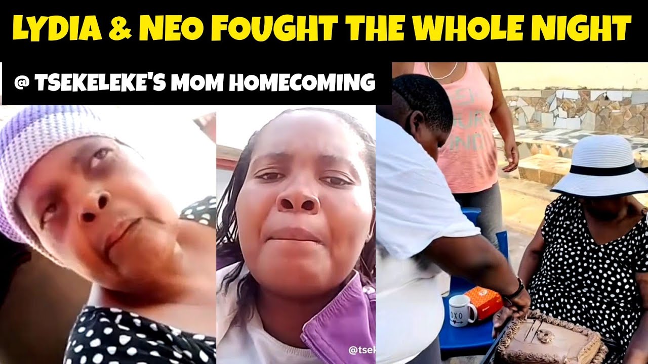 Tsekeleke's mother is back from the hospital, they fought the whole night it's bad