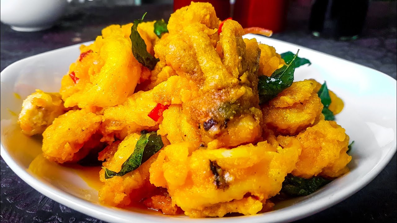 Resepi Sotong Telur Masin Ala Restoran Cina | Salted Egg Squid / Calamari | Resep Cumi Telur Asin