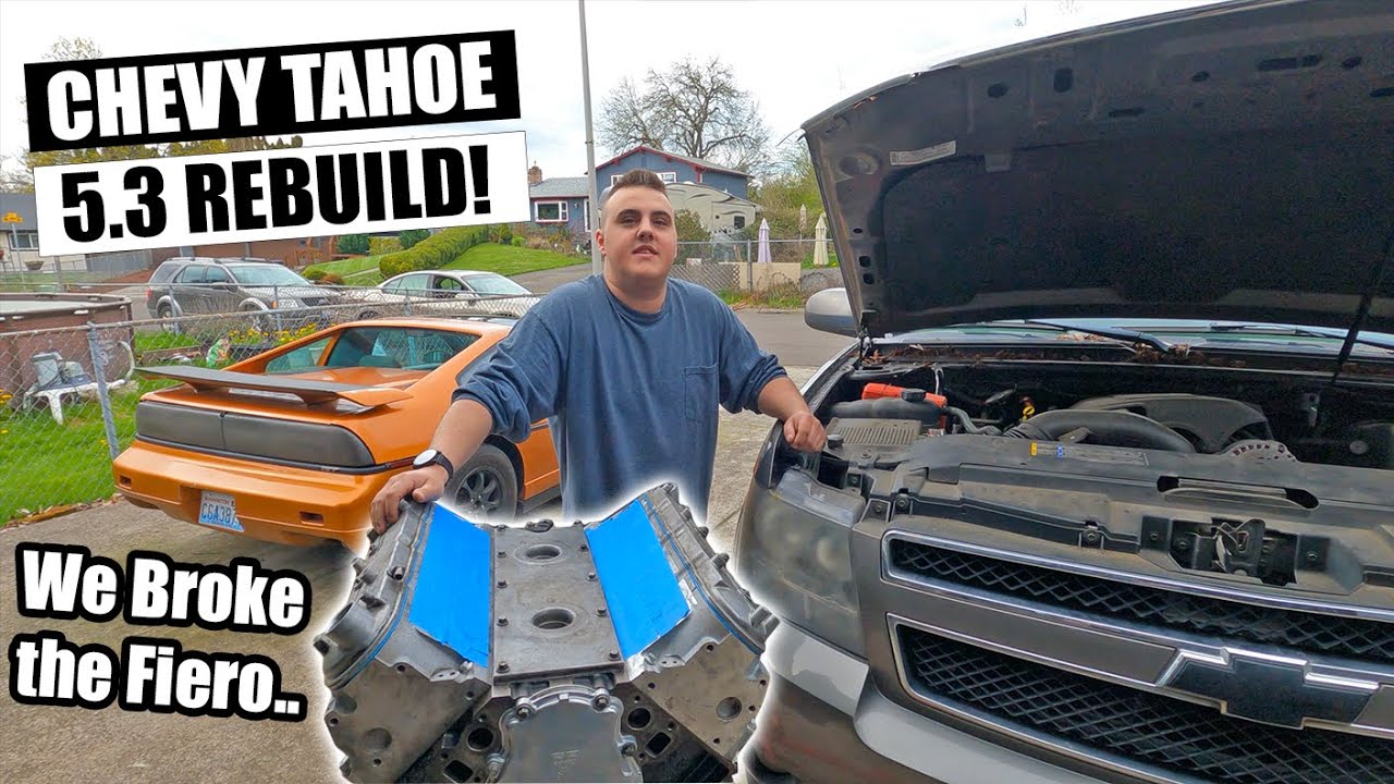 The Abandoned Fiero Attempts to Rescue the Abandoned Chevy Tahoe! Ends Poorly..