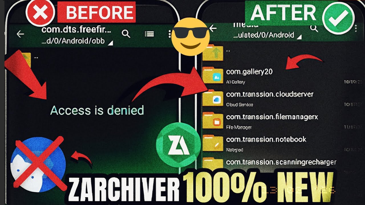 How To Use Zarchiver Without Shizuku| Zarchiver Access Is Denied Fix | How To Root Zarchiver Without