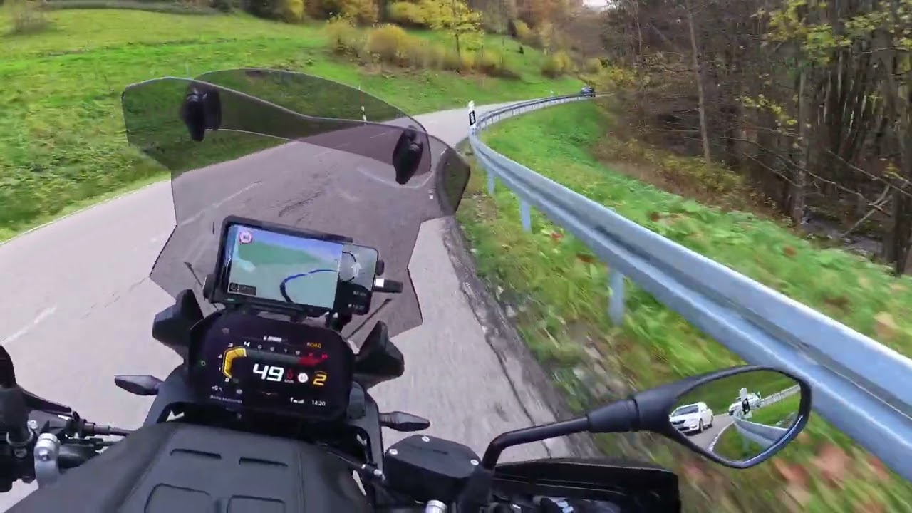 BMW F750GS Tripple Black, Freeride part1 11.2022, Schwarzwald - Germany