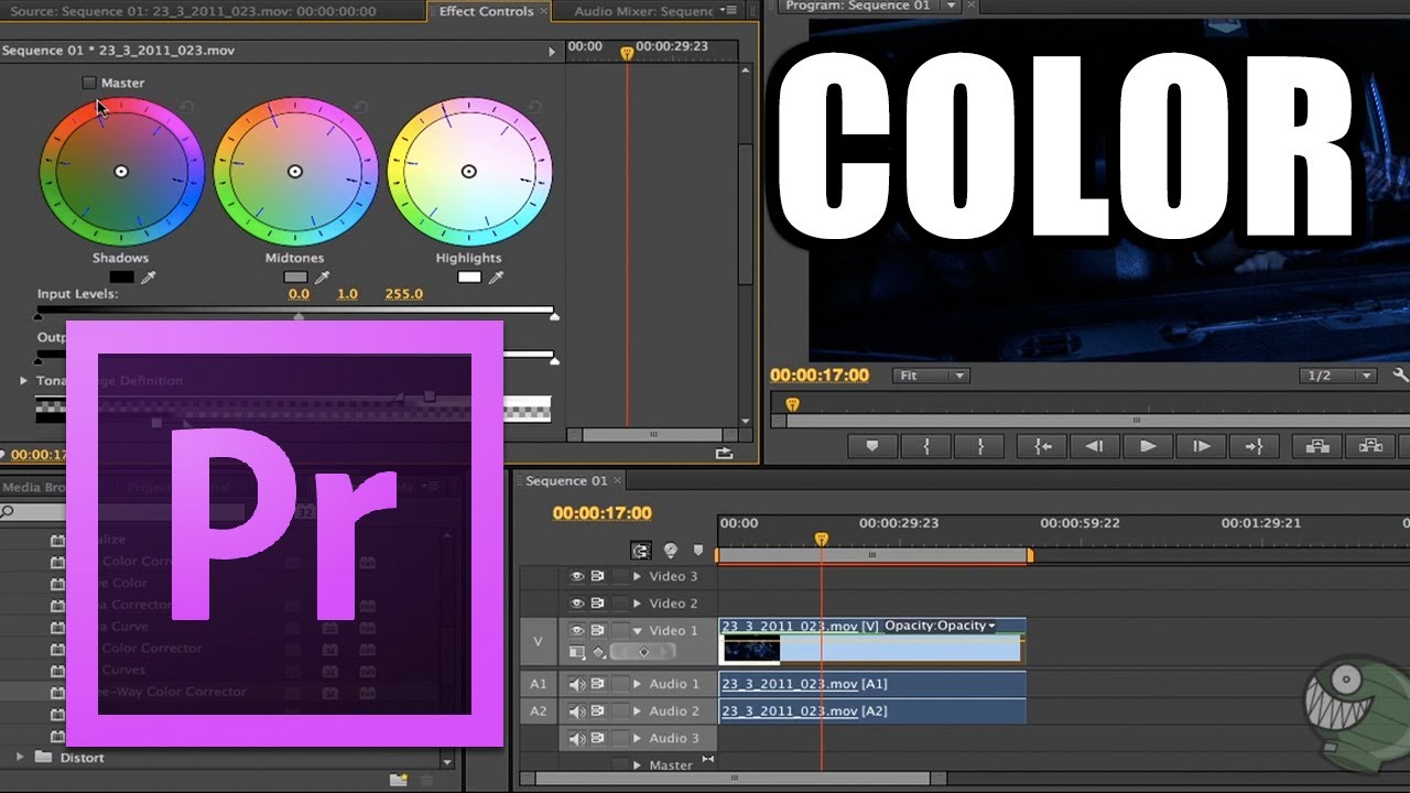Adobe Premiere Pro - #11: Corrección de Color