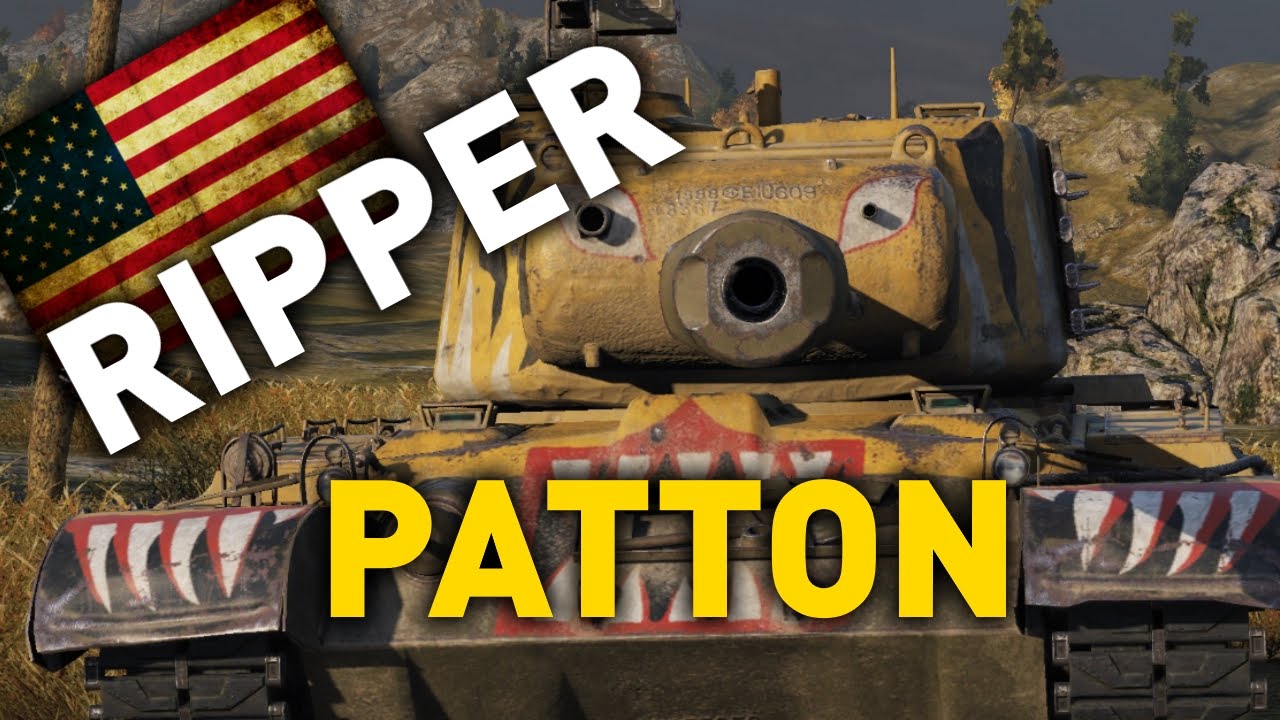 World of Tanks || M46 Ripper Patton KR — обзор танка