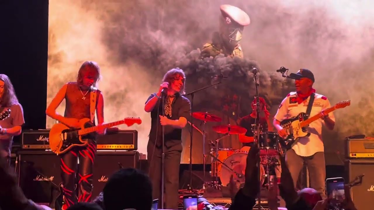 Tom Morello w/ Luke Spiller (Struts) & Thomas Raggi - GOSSIP (Maneskin) -Live Fonda Theatre 2/7/25