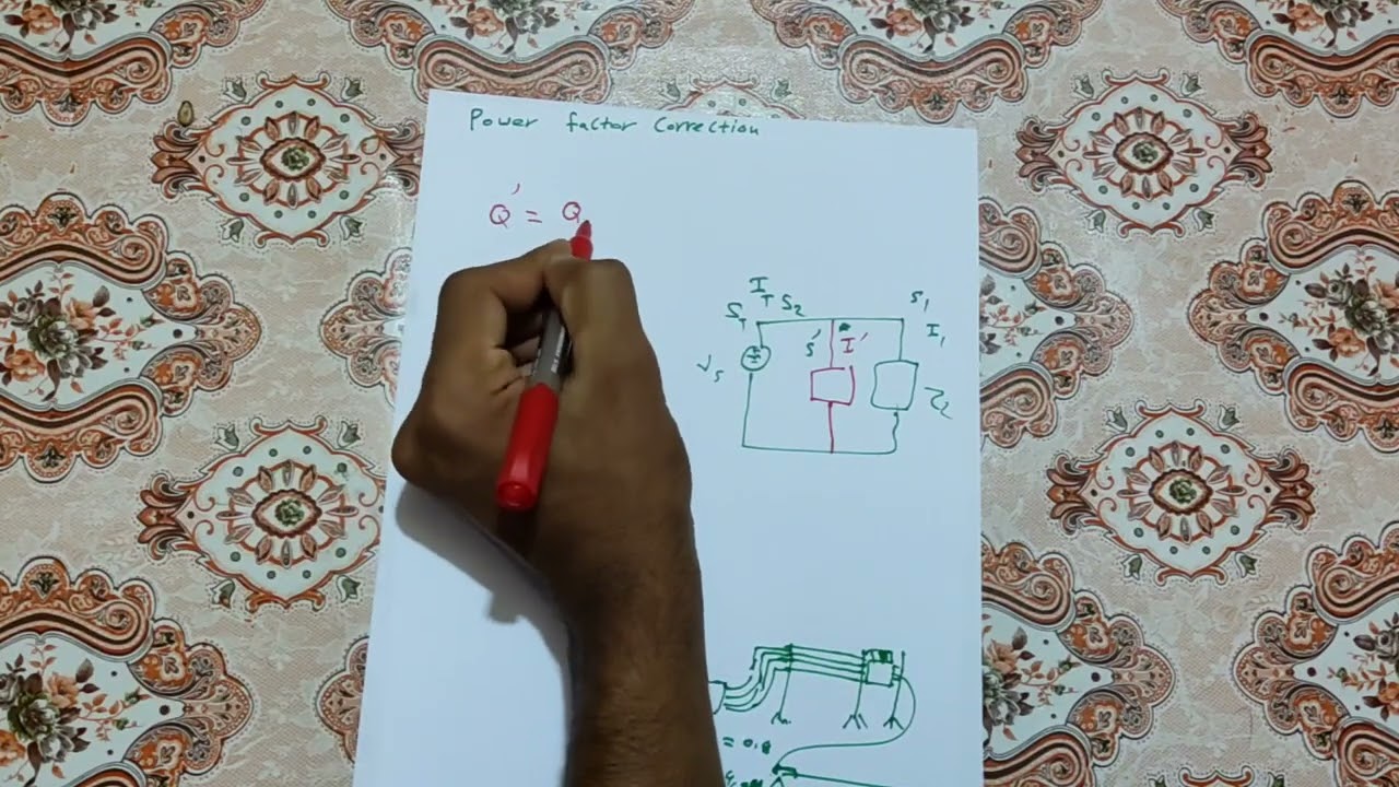 تصحيح معامل القدرة power factor correction