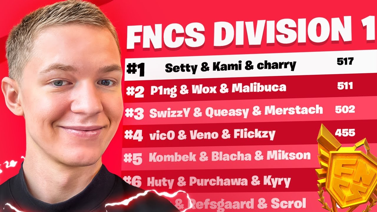 DOSTALIŚMY SIĘ na FINAŁY FNCS DYWIZJA 1 w Fortnite