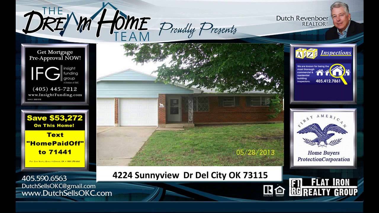 3 Bedroom Home For Sale in Del Mar Hills Del City OK 73115
