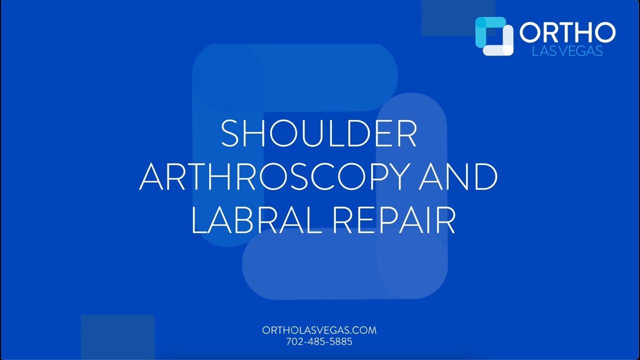 Shoulder Arthroscopy and Labral Repair