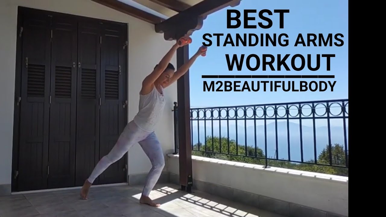 Best Standing Arm Workout - Part 2 | Music Only |  Dumbbell Workout