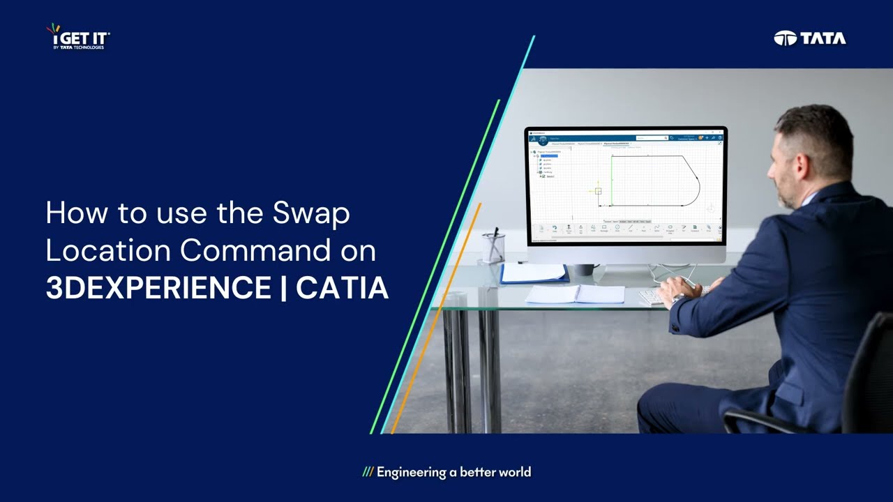 How to Use Swap Location Command on 3DEXPERIENCE/CATIA V6