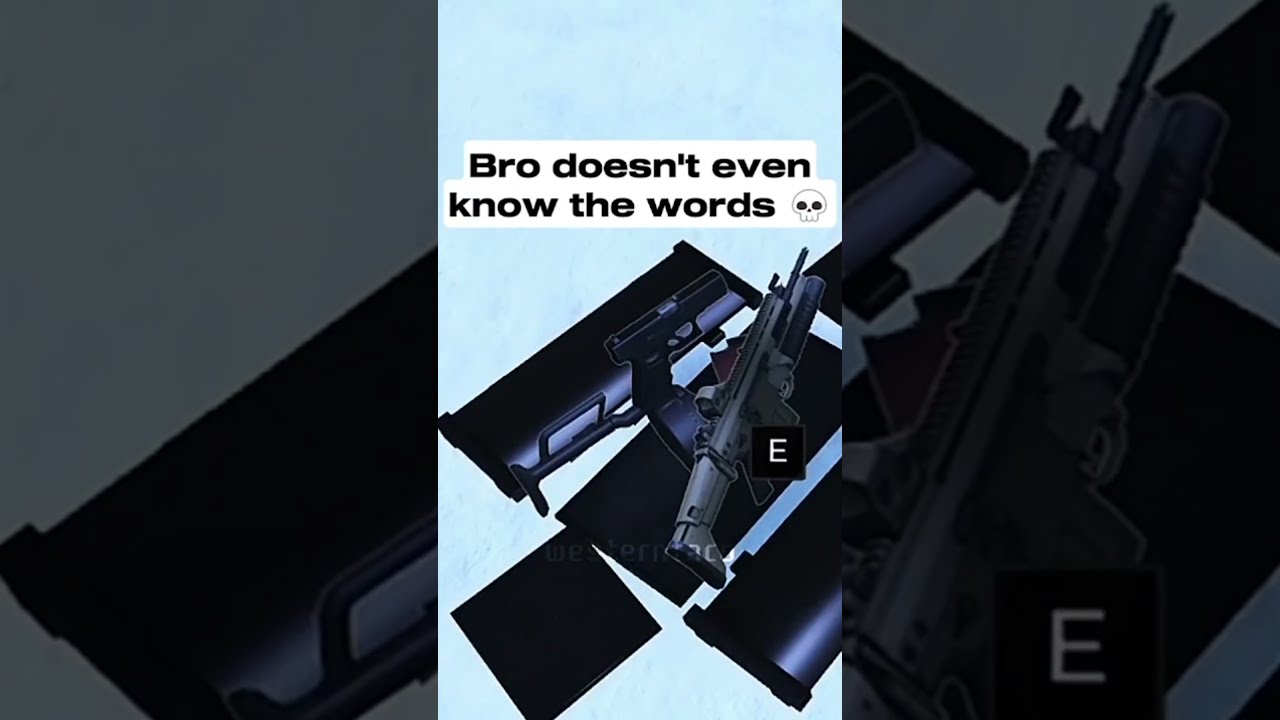 bro does NOT know the words😭#roblox #criminality #shorts
