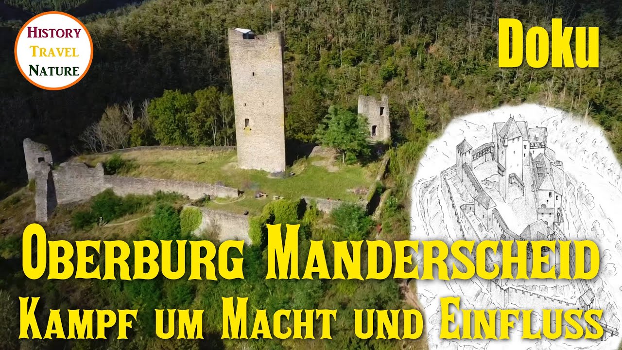 Burgen von Manderscheid Teil 1 | Die OBERBURG | Kampf um Macht und Einfluss | Burgen Deutschland