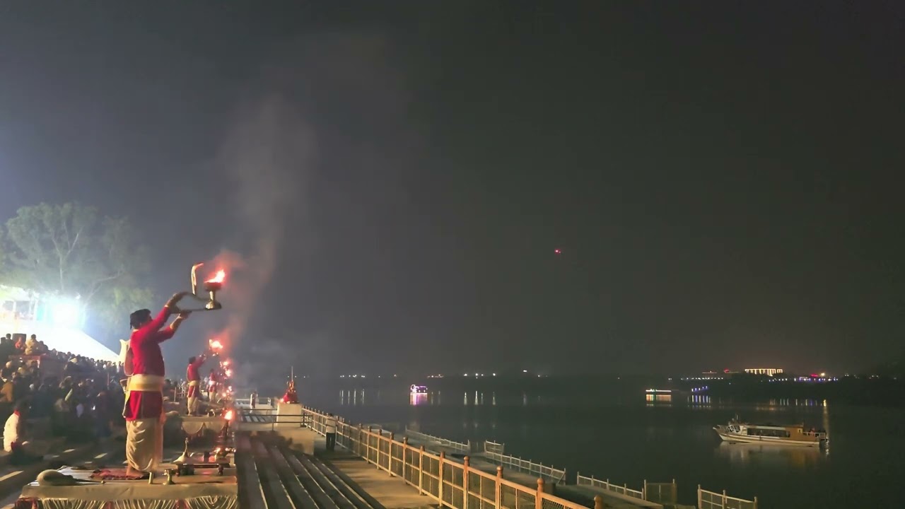 Divine Narmada Aarti at Statue of Unity | A Peaceful & Spiritual Evening
