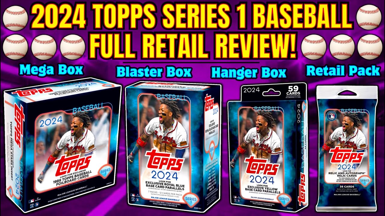 *МЫ ПРОВЕЛИ SSP!🔥 Бейсбольная кроссовка Topps Series 1 2024 года — ОБЗОР ВСЕХ ФОРМАТОВ РОЗНИЧНЫХ ...