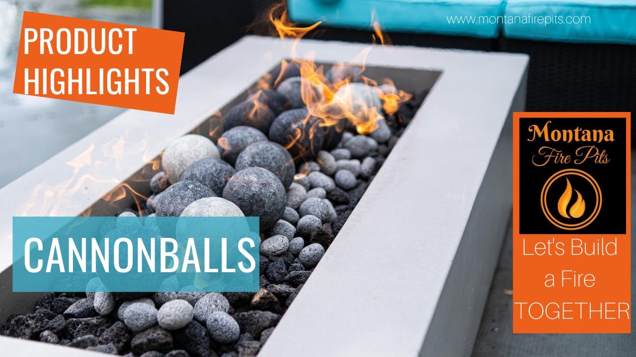How Do I Arrange Cannonballs on My Fire Pit - Ceramic Fiber Fireballs