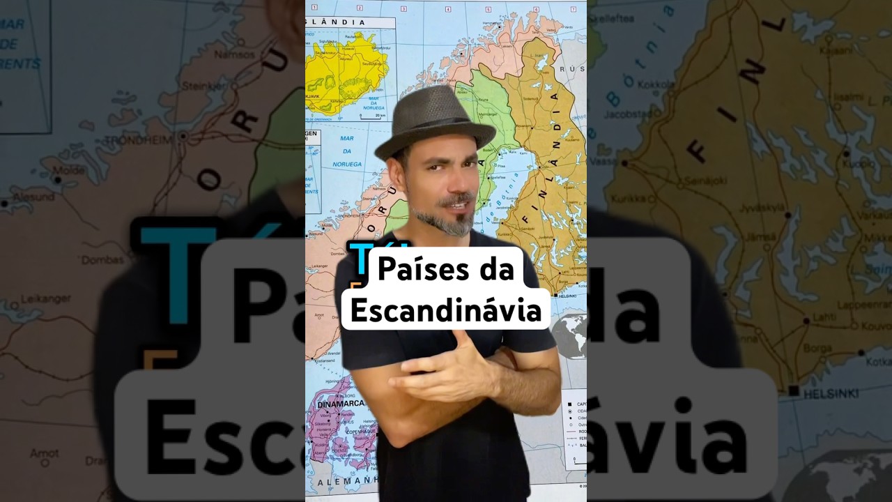 Pa&iacute;ses da Escandin&aacute;via. #geografia #historia #escandinavia