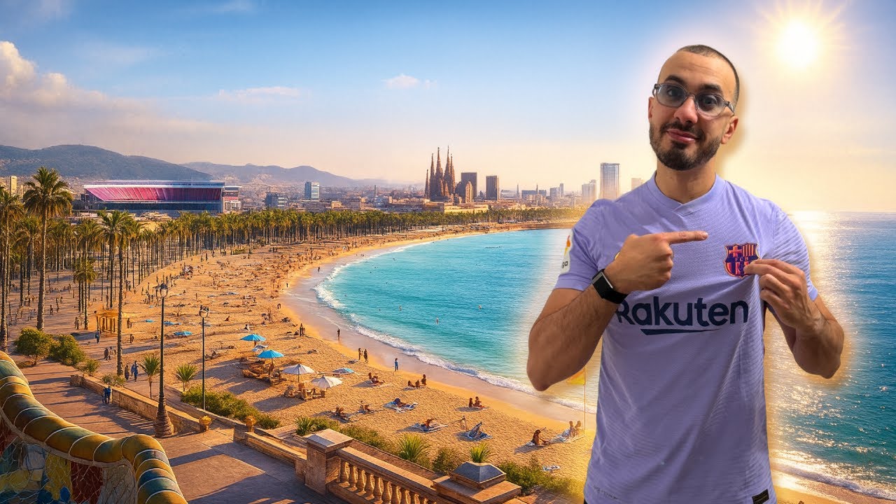 Week-end &agrave; Barcelone 🇪🇸 | Vlog Entre Potes, Foot et Rires