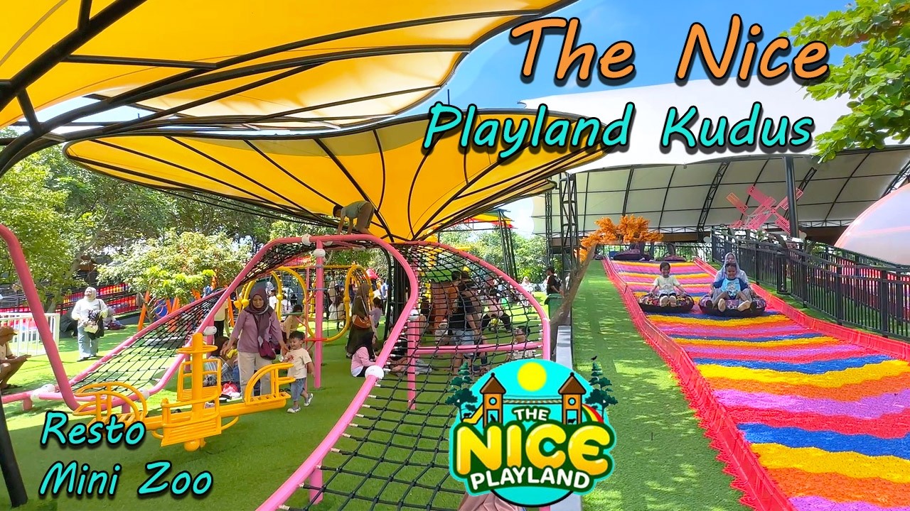 The Nice Playland Kudus Wisata Terbaru Playground Anak Lengkap Restoran