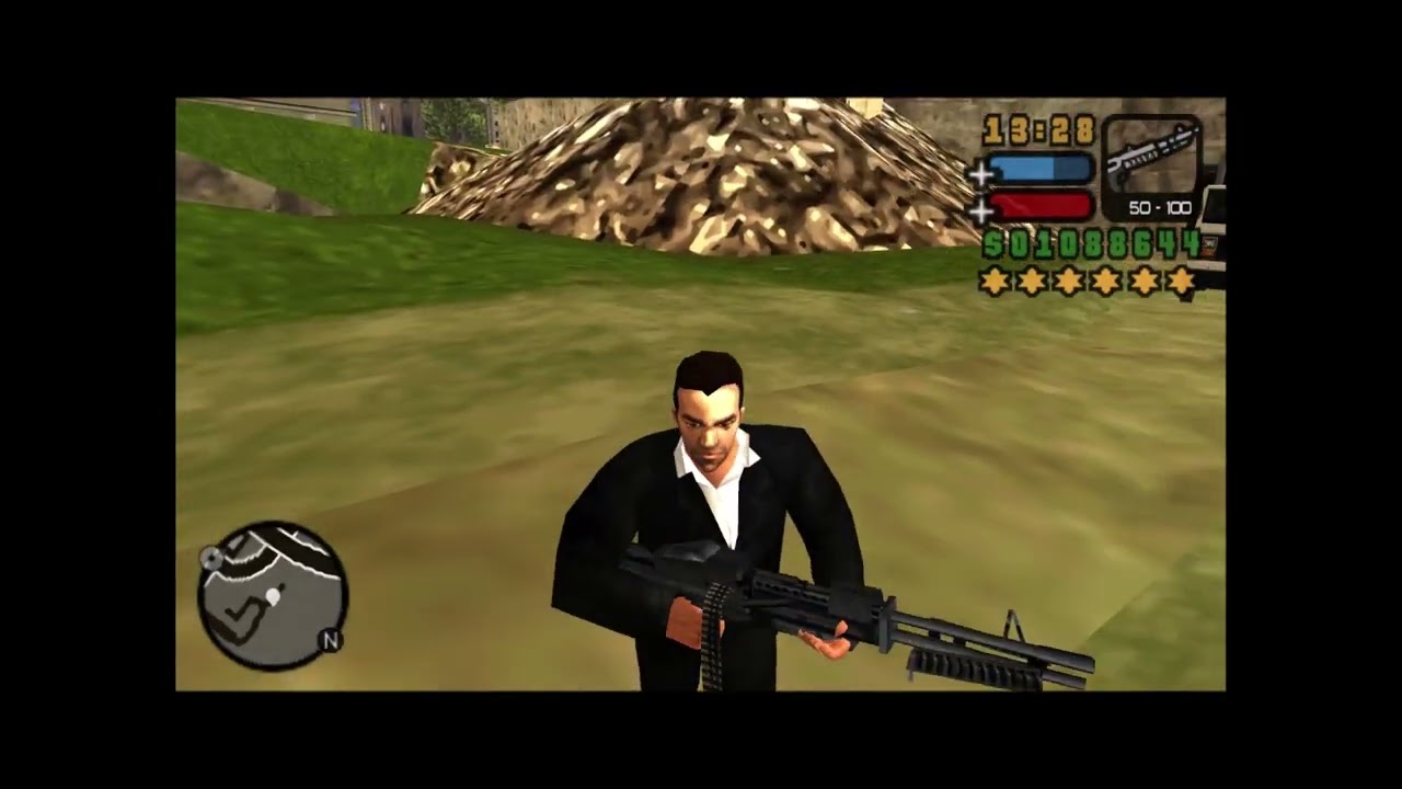 gta lcs 6 star wanted chase shootout