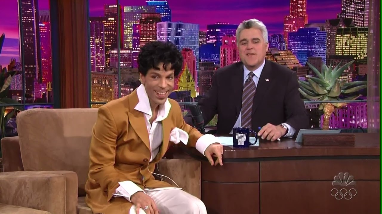 Musicology (live on Leno, Performance & Interview) - Prince