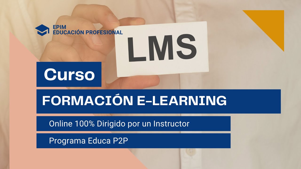 Epim - Curso Formación E learning para Instructores
