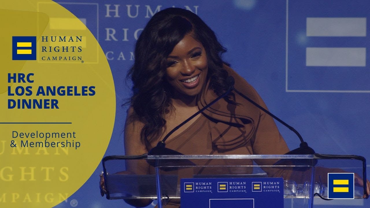 U.S. Representative Jasmine Crockett (D-TX) Speaks at the 2025 HRC Los Angeles Dinner