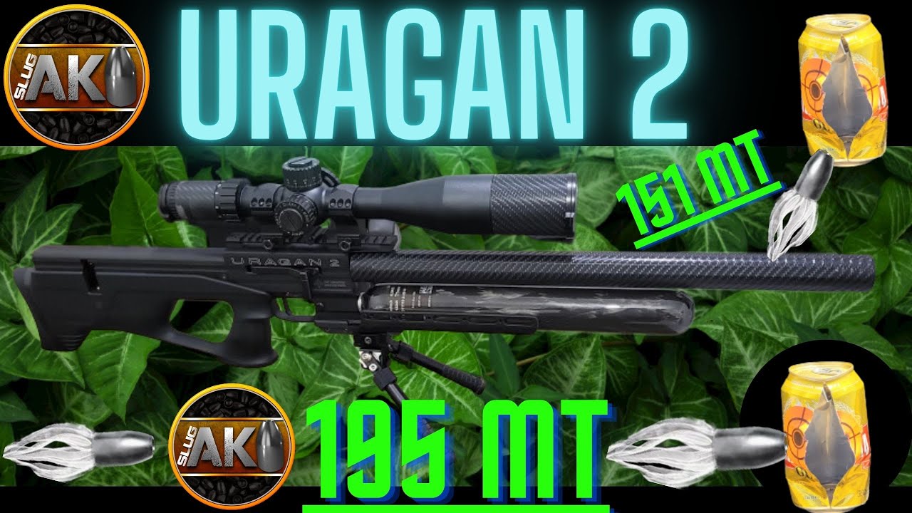 URAGAN 2    TIROS A LONGAS DISTANCIA 195 METROS E 151 METROS SLUG 29 GN AK