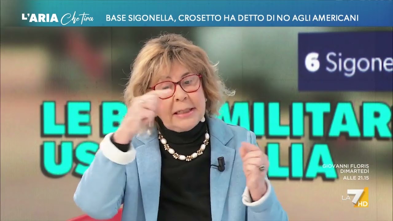 Base di Sigonella negata, Mirella Serri: 