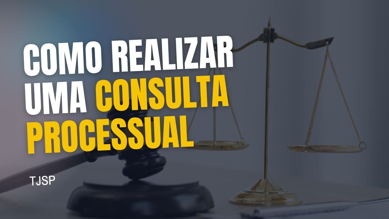 Como Consultar um Processo no TJSP (Sistema e-SAJ)