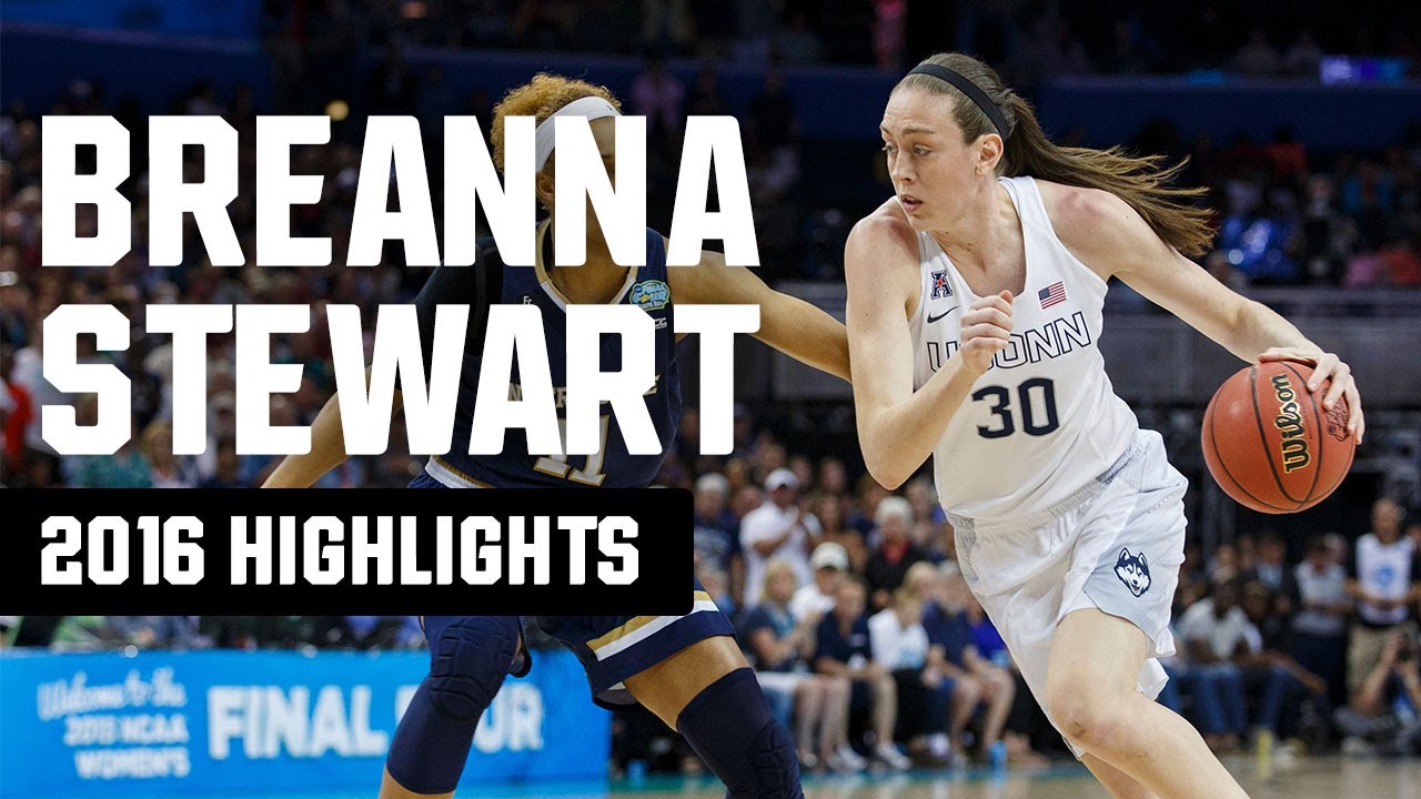Breanna Stewart UConn highlights: 4x Final Four MOP's senior run