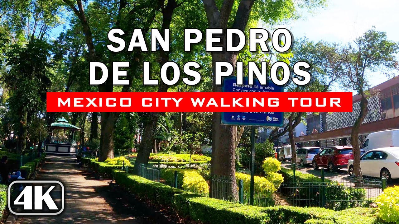 Calle 7, San Pedro de los Pinos 🇲🇽 Ciudad de México [Recorrido en 4K]