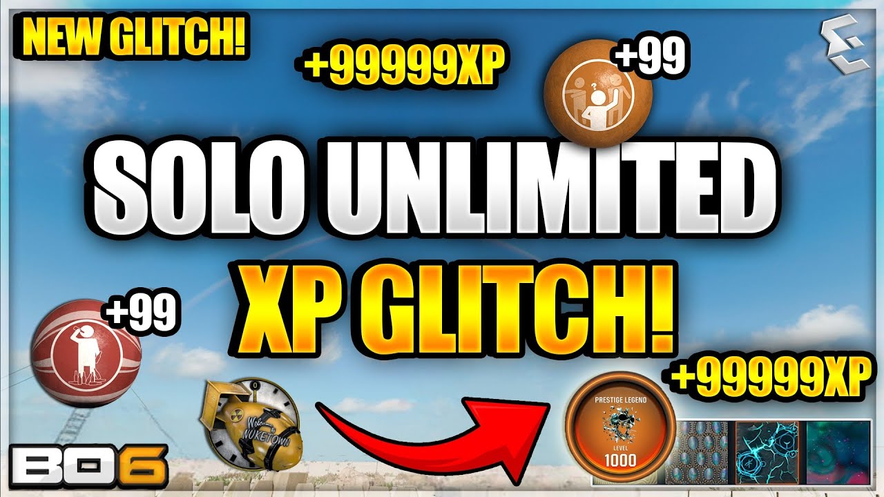 *NEW* UNLIMITED XP GLITCH In BLACK OPS 6 ZOMBIES! (XP, CAMOS & MORE) BO6 ZOMBIES GLITCH BO6 GLITCH
