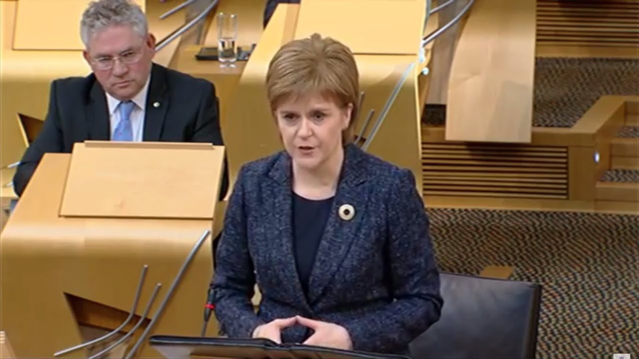 First Minister's Questions - Scottish Parliament: 14th January 2016