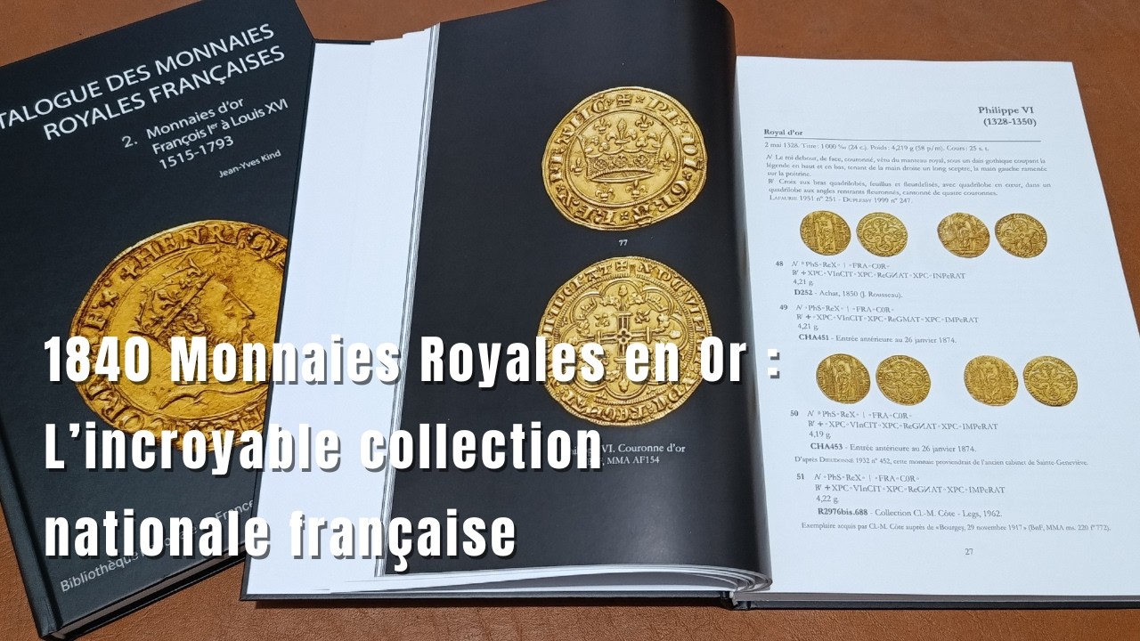 1840 Monnaies Royales en Or : L'Incroyable Collection Nationale de la France
