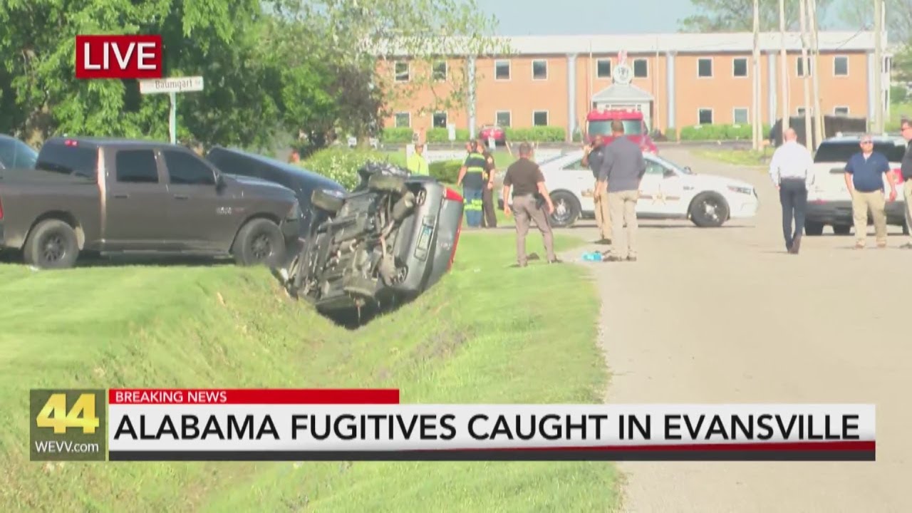 Casey White, Vicky White captured in Evansville after pursuit and crash: Sheriff's Office