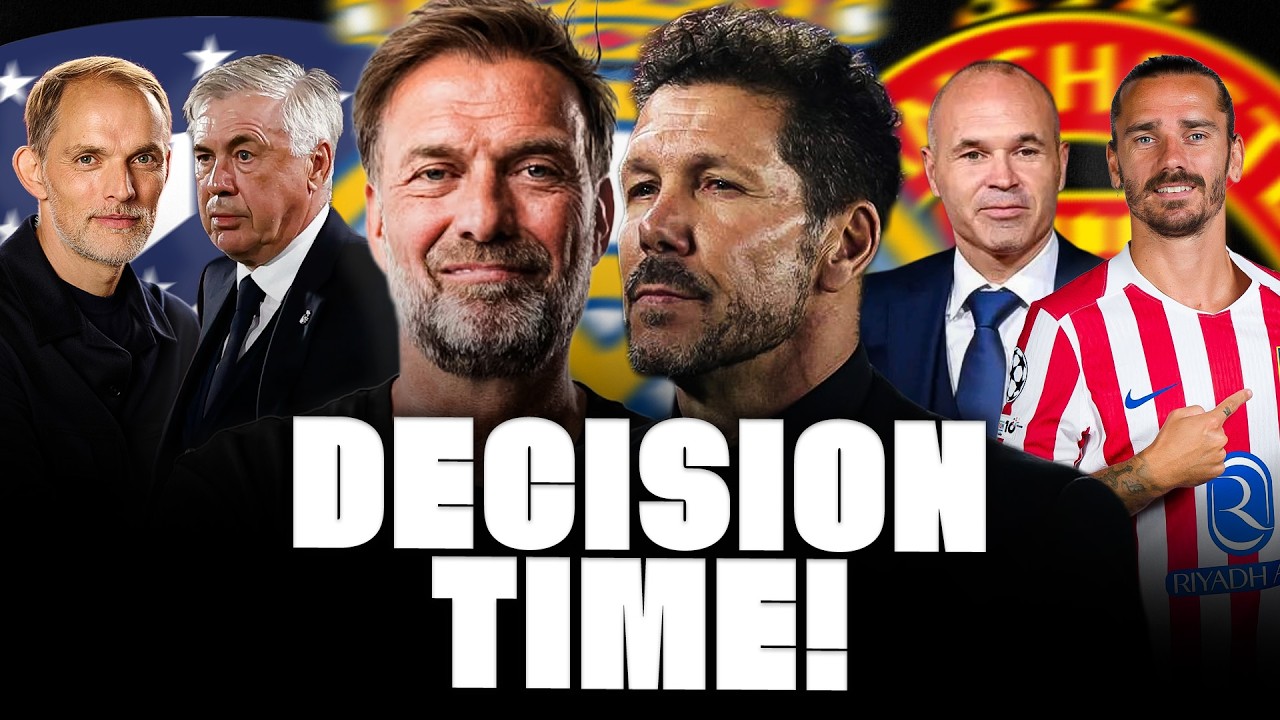 🚨 KLOPP SURPRISE DEAL ANSWER! MAN UNITED AND THE DUO, GRIEZMANN, INIESTA, SIMEONE…