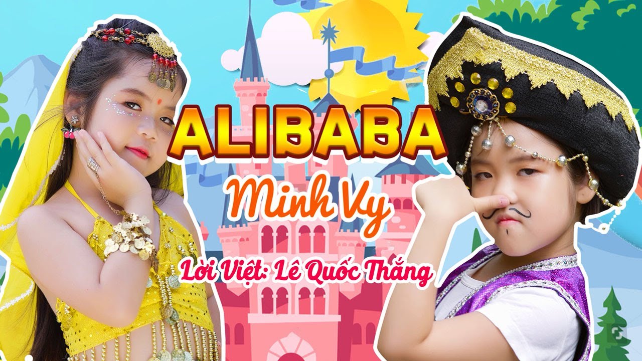 ALIBABA - Bé Minh Vy | Nhạc Thiếu Nhi Sôi Động Hay Nhất, Lời Việt: Lê Quốc Thắng [MV 4K]