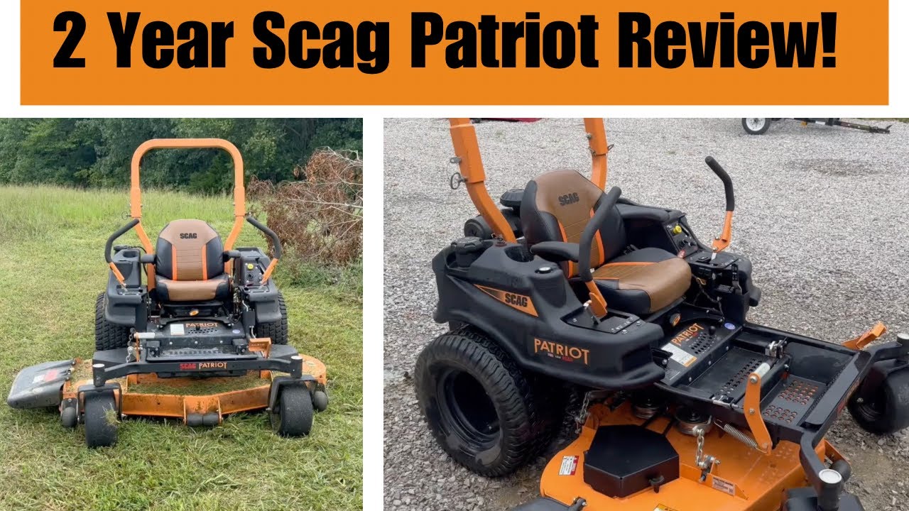 Honest Review: Scag Patriot Zero Turn! (61 inch mowing deck)