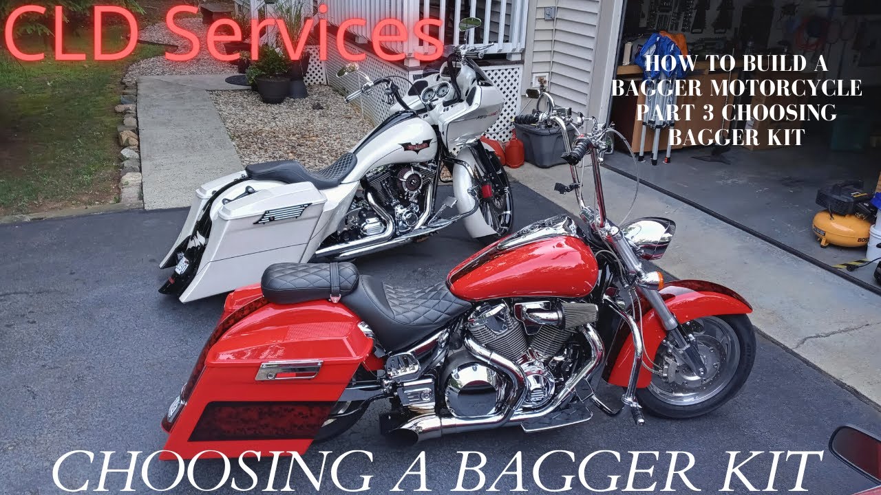 How to Build a Bagger Motorcycle Part 3 choosing Bagger Kit
