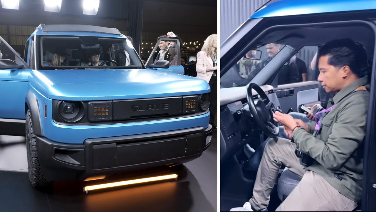 Up Close with the SLATE EV Pickup Truck