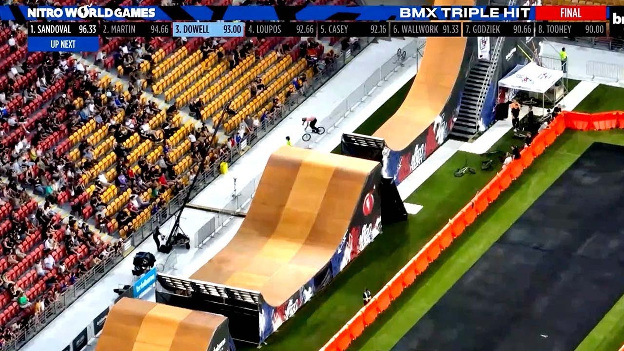 BMX Triple Hit | Nitro World Games 2022