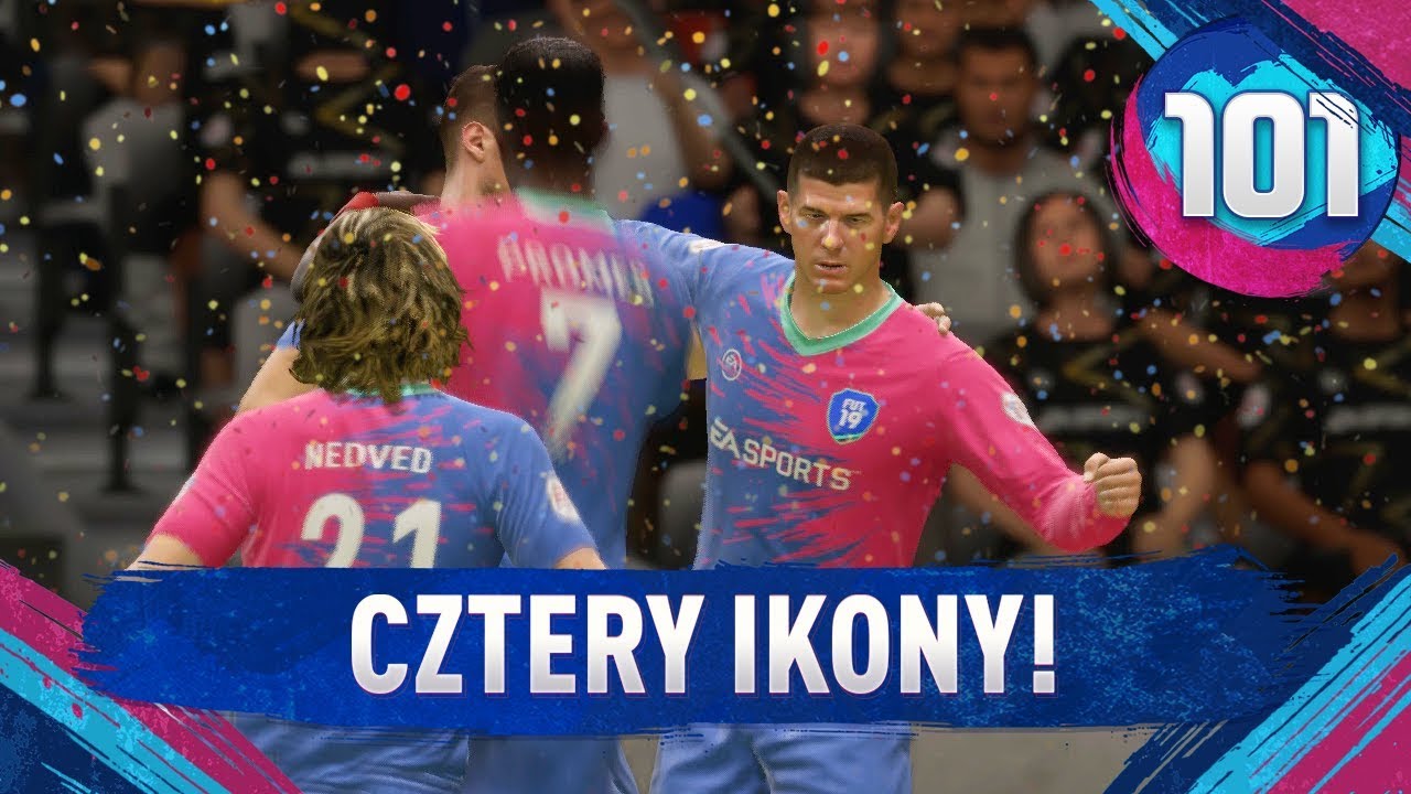 Cztery ikony! - FIFA 19 Ultimate Team [